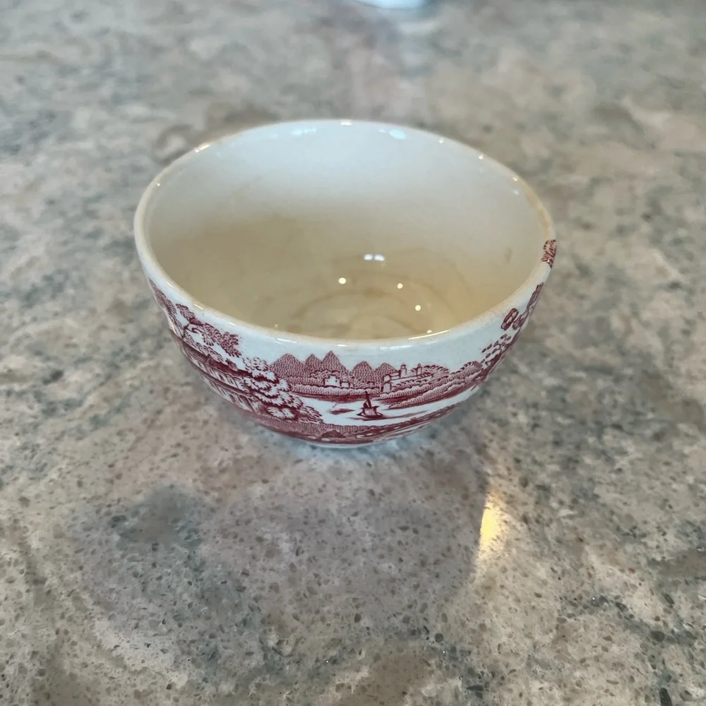 VTG Royal Staffordshire Creamer and Sugar Bowl Tonquin pattern